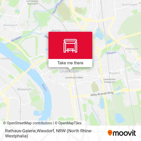 Rathaus-Galerie,Wiesdorf map