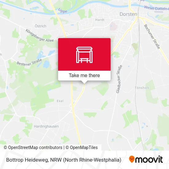 Карта Bottrop Heideweg