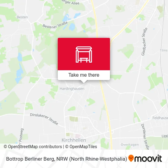 Bottrop Berliner Berg map