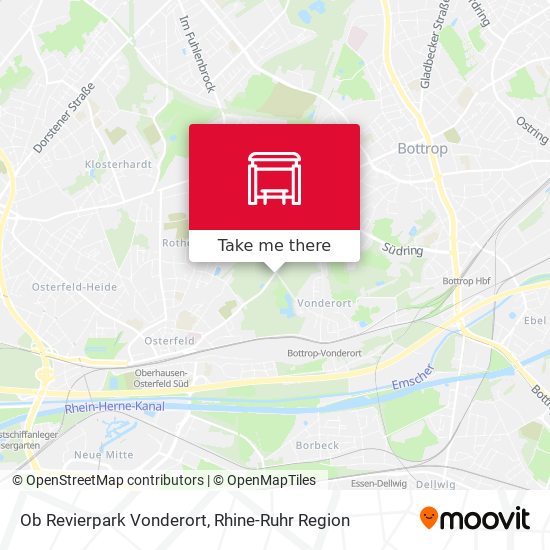 Ob Revierpark Vonderort map
