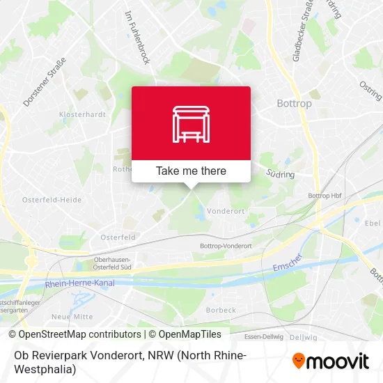 Карта Ob Revierpark Vonderort