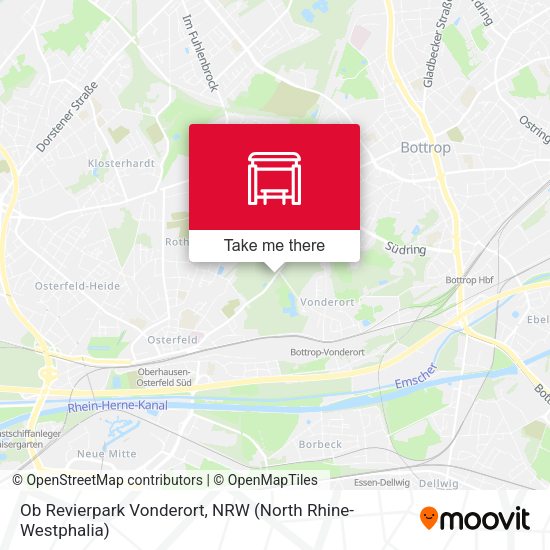 Карта Ob Revierpark Vonderort