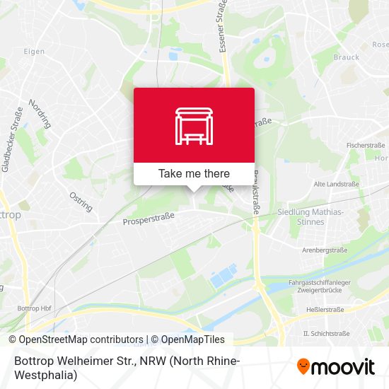 Карта Bottrop Welheimer Str.