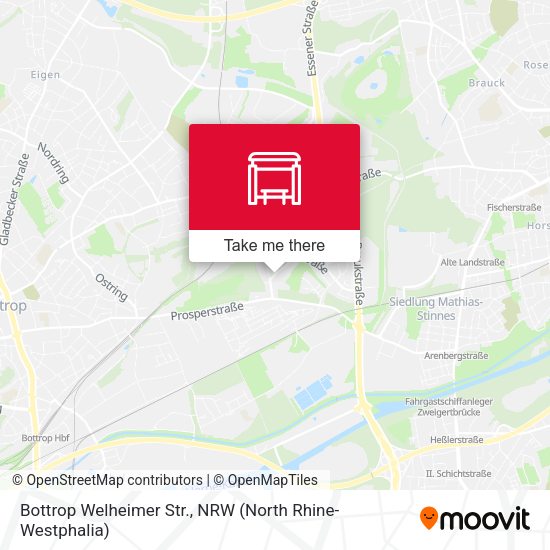 Карта Bottrop Welheimer Str.