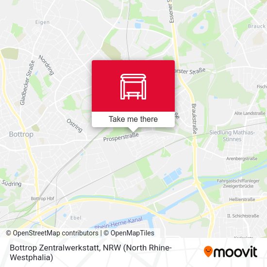 Карта Bottrop Zentralwerkstatt