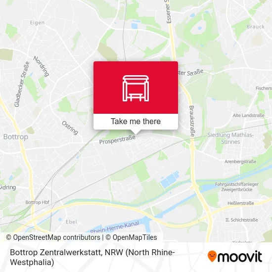 Карта Bottrop Zentralwerkstatt