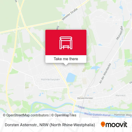 Dorsten Asternstr. map