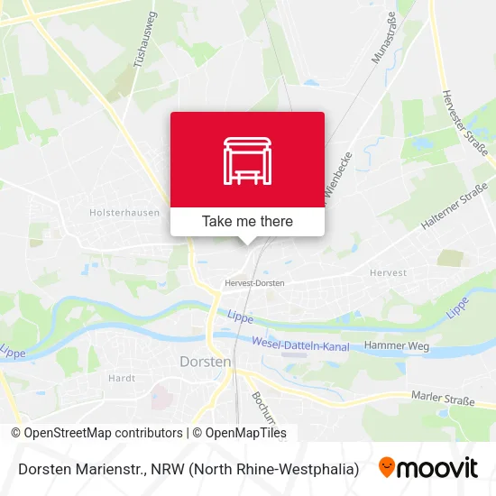 Карта Dorsten Marienstr.