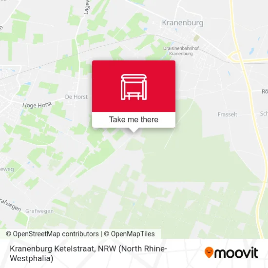 Карта Kranenburg Ketelstraat