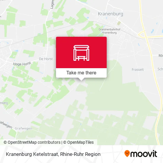 Карта Kranenburg Ketelstraat