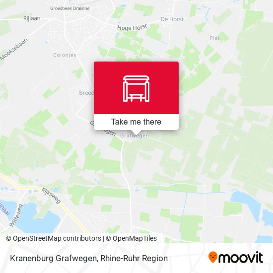 Карта Kranenburg Grafwegen