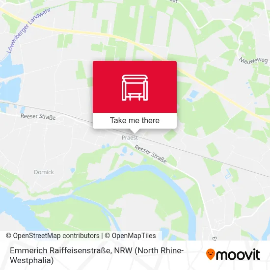 Emmerich Raiffeisenstraße map
