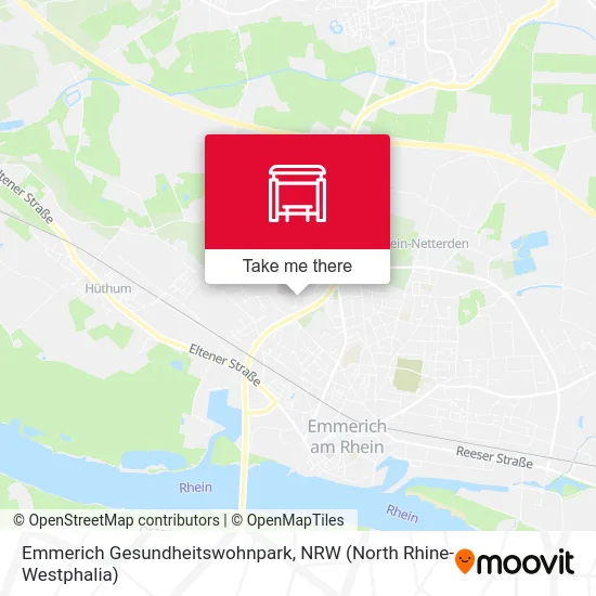 Emmerich Gesundheitswohnpark map