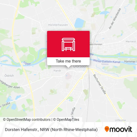 Карта Dorsten Hafenstr.