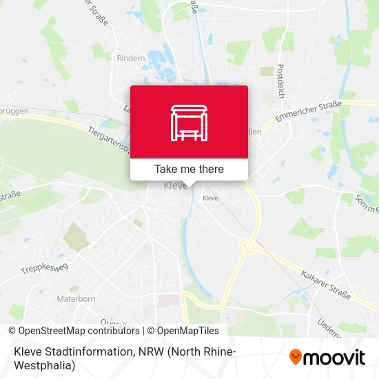 Карта Kleve Stadtinformation