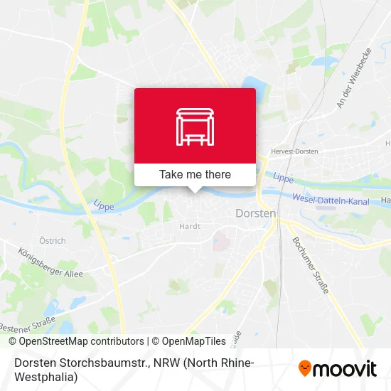 Dorsten Storchsbaumstr. map