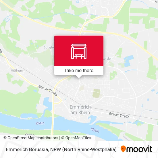 Emmerich Borussia map