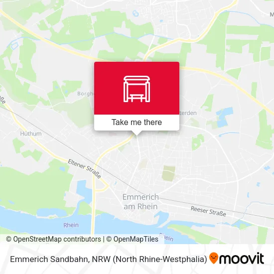 Карта Emmerich Sandbahn