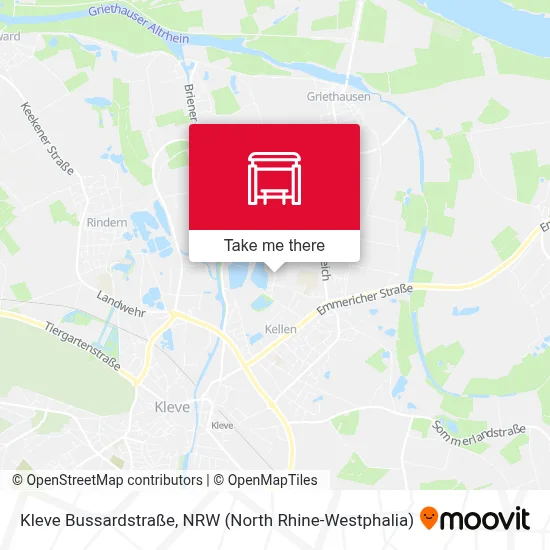 Kleve Bussardstraße map