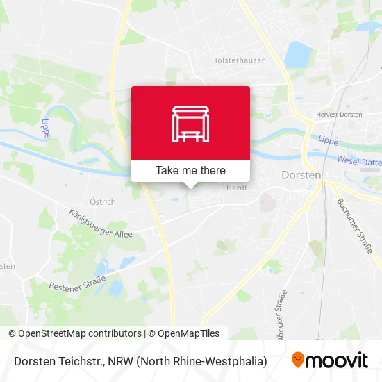 Карта Dorsten Teichstr.