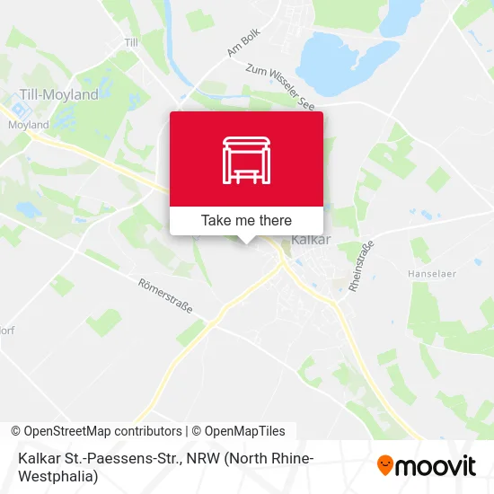 Карта Kalkar St.-Paessens-Str.