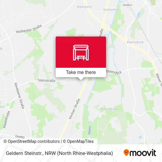 Карта Geldern Steinstr.