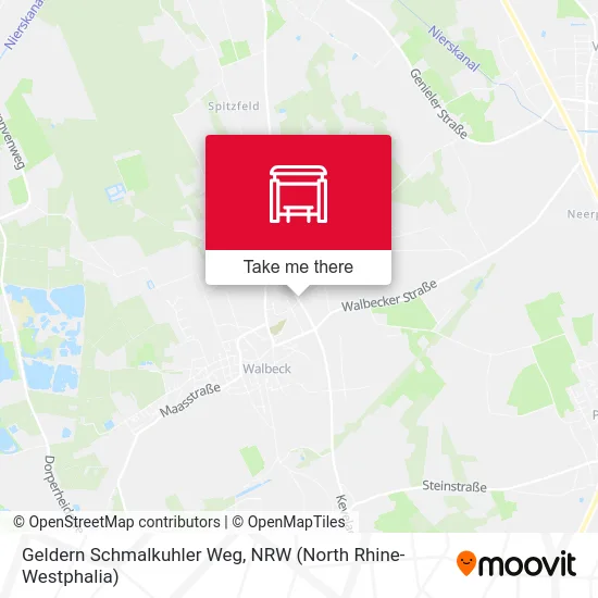 Geldern Schmalkuhler Weg map