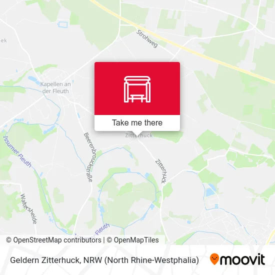 Карта Geldern Zitterhuck
