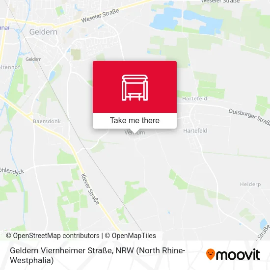Карта Geldern Viernheimer Straße