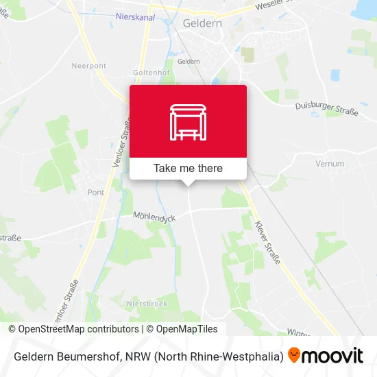 Карта Geldern Beumershof