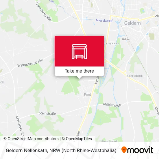 Карта Geldern Nellenkath