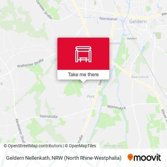 Карта Geldern Nellenkath