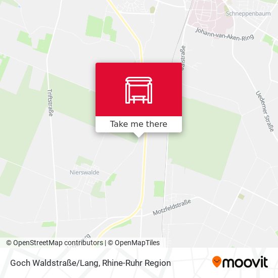 Goch Waldstraße/Lang map