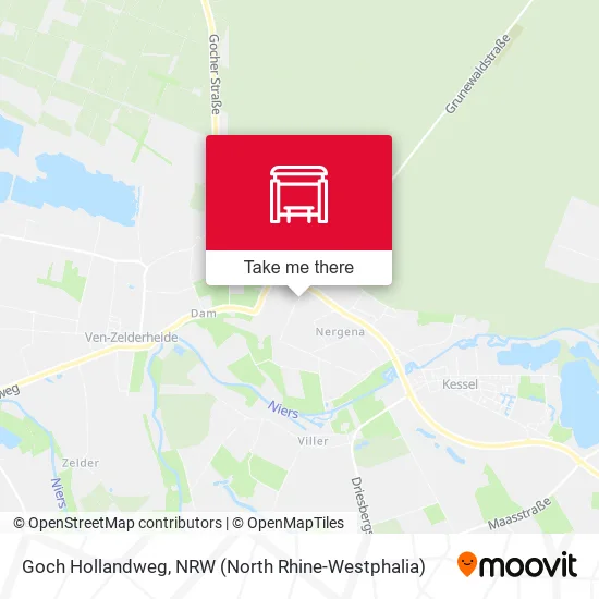 Карта Goch Hollandweg