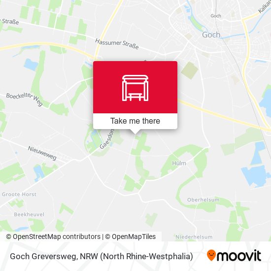 Карта Goch Greversweg
