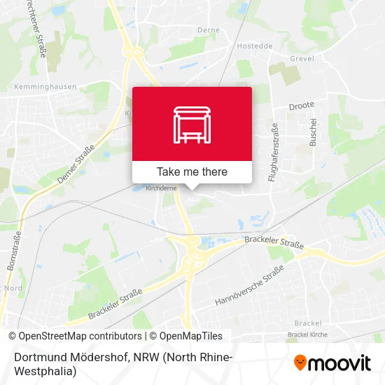 Карта Dortmund Mödershof