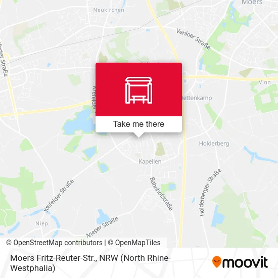 Карта Moers Fritz-Reuter-Str.