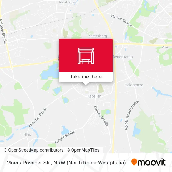 Карта Moers Posener Str.