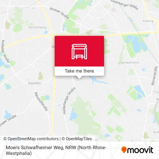 Карта Moers Schwafheimer Weg