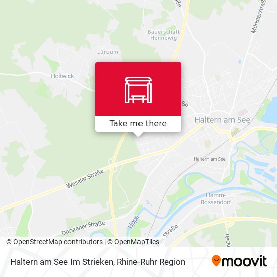 Haltern am See Im Strieken map
