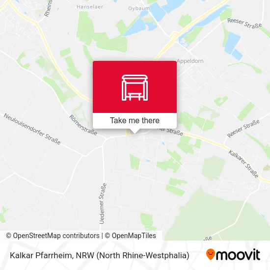 Карта Kalkar Pfarrheim