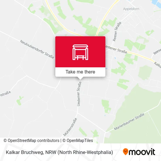 Карта Kalkar Bruchweg