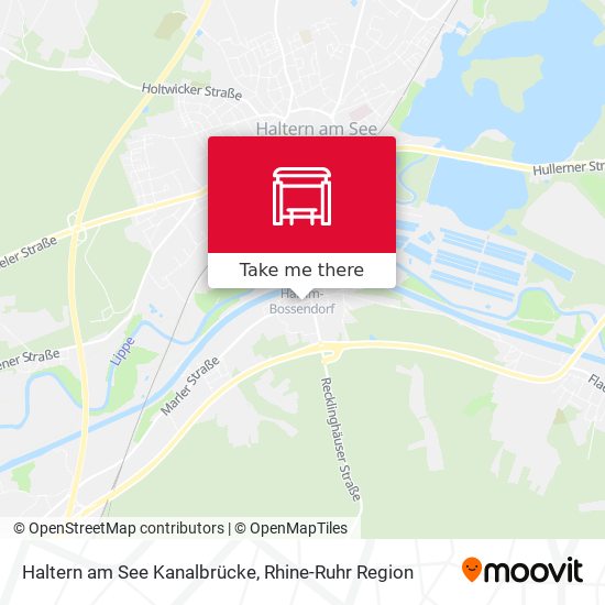 Haltern am See Kanalbrücke map