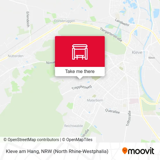 Карта Kleve am Hang