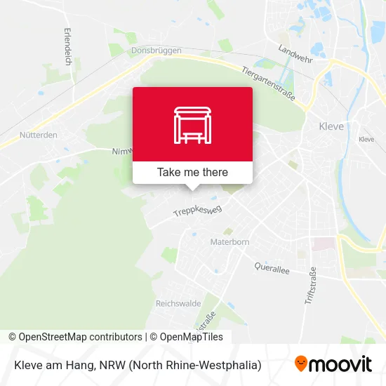 Kleve am Hang map