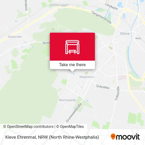 Карта Kleve Ehrenmal