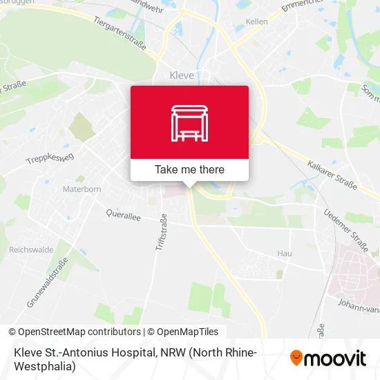 Карта Kleve St.-Antonius Hospital