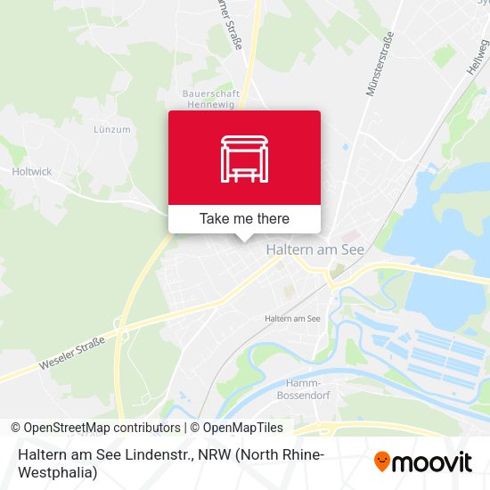 Карта Haltern am See Lindenstr.