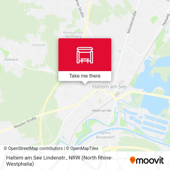Карта Haltern am See Lindenstr.