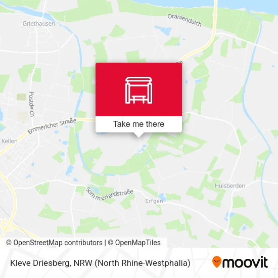 Карта Kleve Driesberg